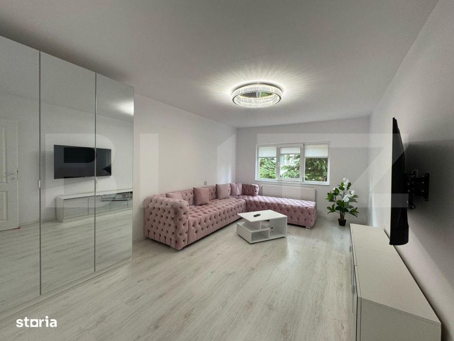 Apartament cu 2 camere, de inchiriat, decomandat, ultracentral, etajul