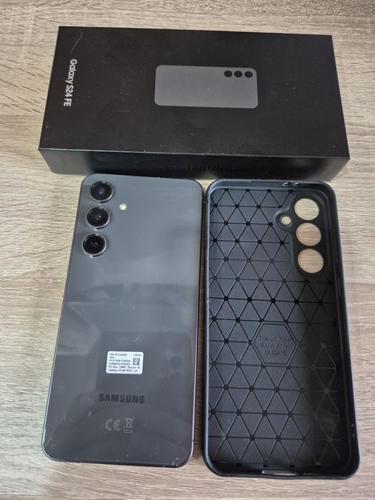 Нов Galaxy S24 FE  128GB. Закупен на 6.12 24год.С документи.