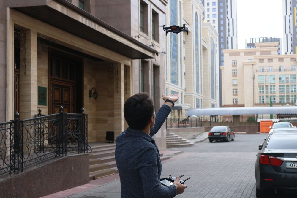 Дрон Астана Аэросьемка с квадрокоптера Казахстан