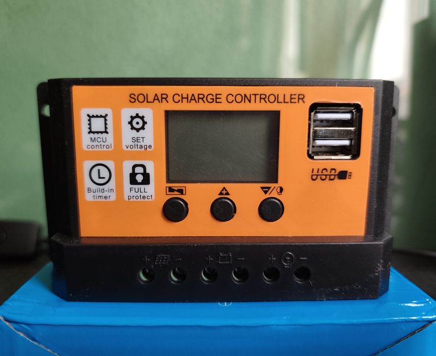 Regulator tensiune panou solar 12v/24v 100A