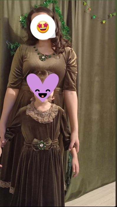 Продам платья мама доча