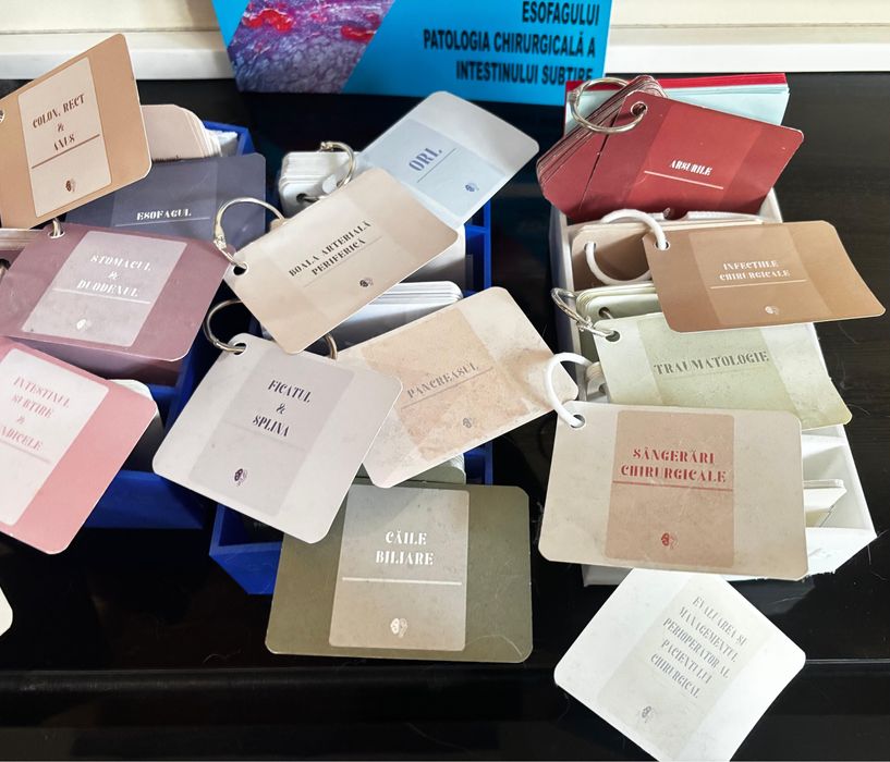 Seturi de flashcards smartysh și flash your mind pentru rezidențiat