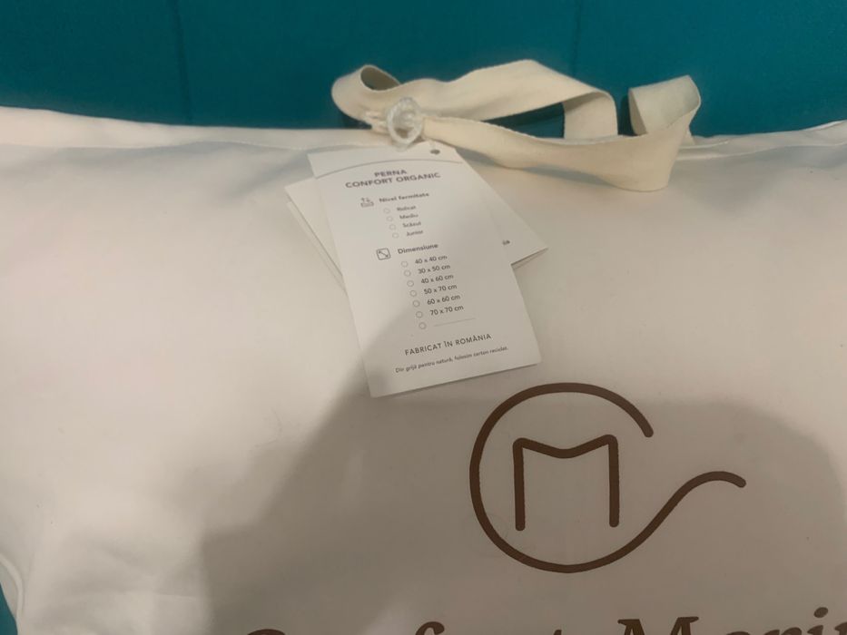 Pernă Confort Merino din gama Organic model Confort Lana