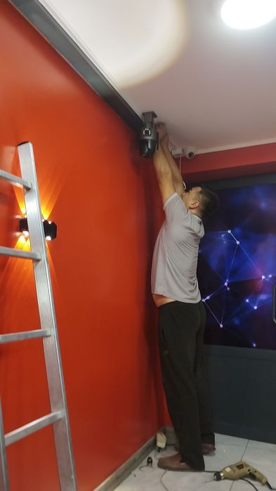 Установка камер видеонаблюдение