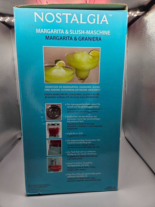 Машина за маргарита и слъш напитки 3.8l,с кран и отделящ се контейнер