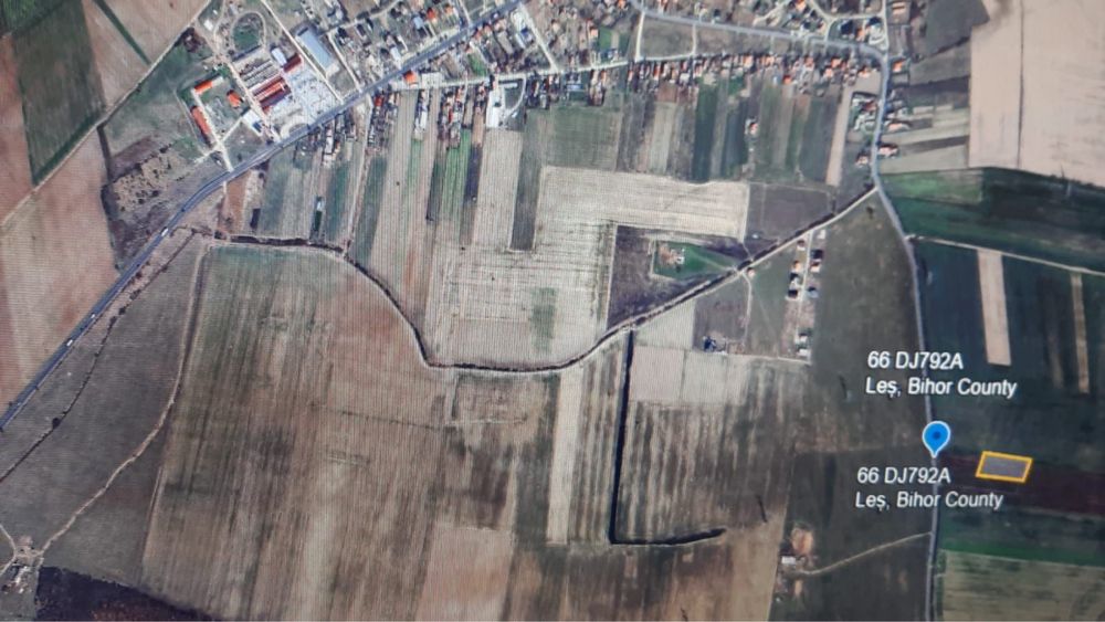 Teren intravilan 2x500mp, localitatea Leș, comuna Nojorid