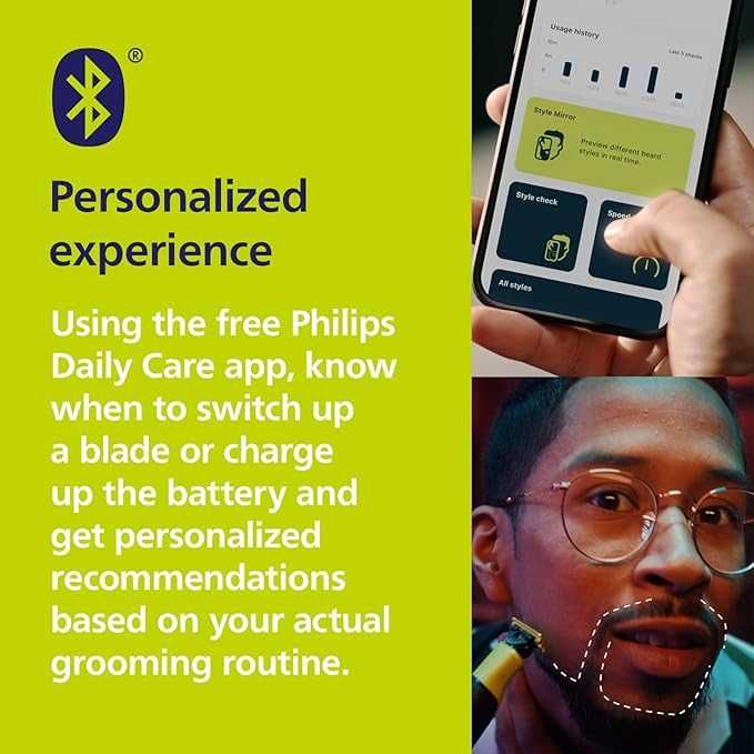 Хибридна самобръсначка за брада и тяло Philips OneBlade 360 QP4631/65