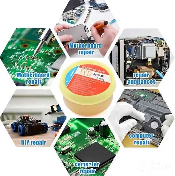 Паяльная паста Solder Paste JYD - для пайки и ремонта электроники
