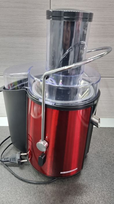 Storcator de fructe si legume Heinner, 1000 W, Recipient suc, ca nou