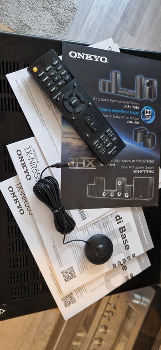 Ресивър Onkyo tx-nr 555 7.2 130w,Bluetooth,Wifi,Dolby,4K..