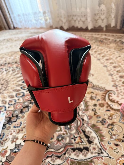 Шлем для тхэквондо (Taekwon-Do), красный