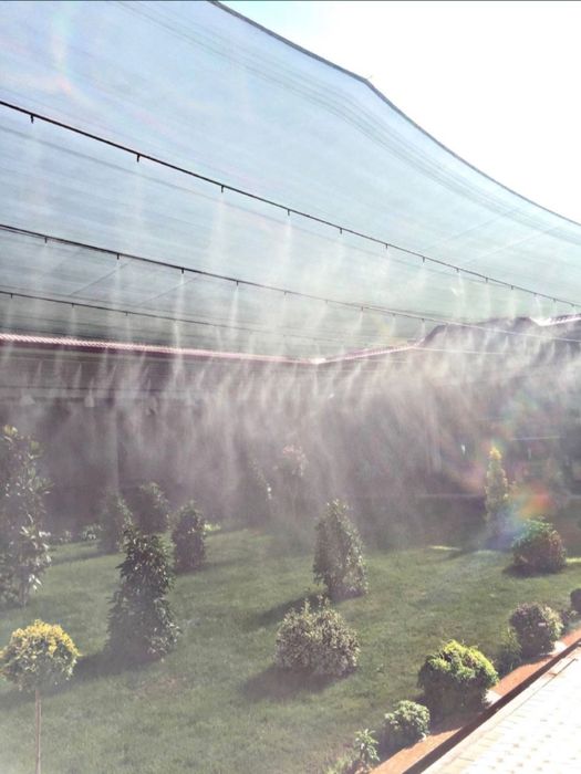 Микроклимат сетка установка