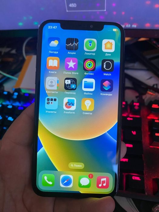 Продам iPhone X АКБ 100%