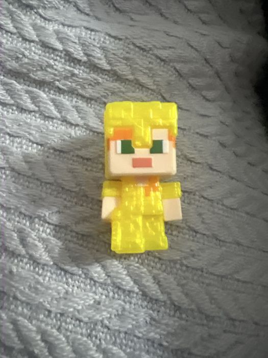 Kinder Minecraft Alex gold armor