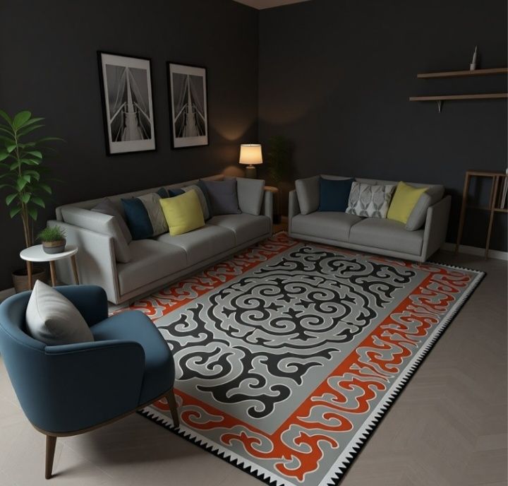 Ковёр не испорченый