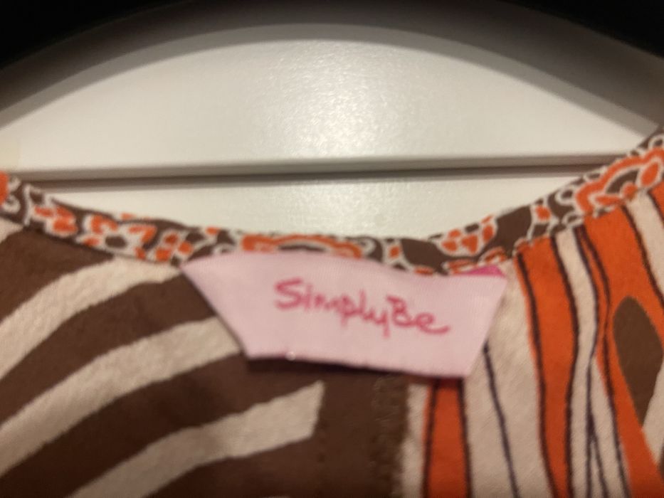 Rochie SimplyBe de vară L/40/12, viscoza fină și răcoroasă
