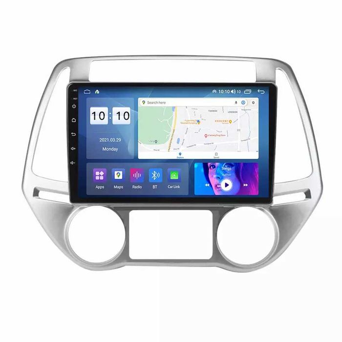 Navigatie Android 14 Hyundai i20 2012-2014 1/8 Gb Waze CarPlay +CAMERA