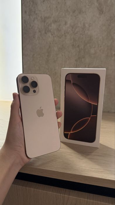 iPhone 16 pro max, 512 ГБ, desert titanium