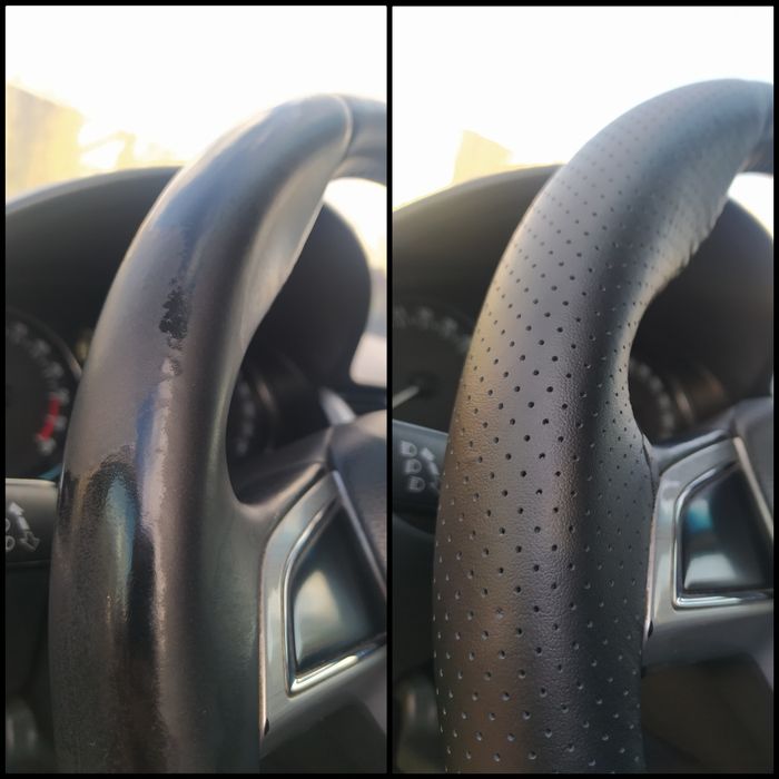 Husa volan + montaj profesional