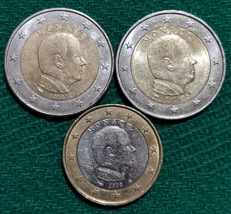 Лот монети 2 евро