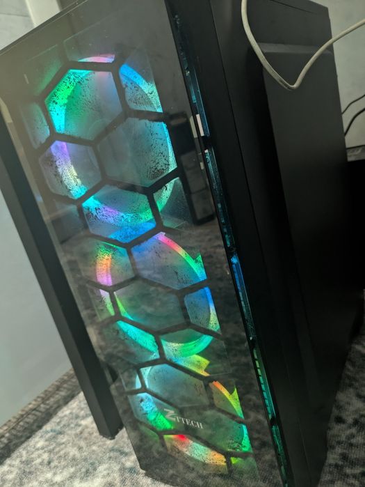 Комплект материнская плата, корпус, БП , оперативка и проц