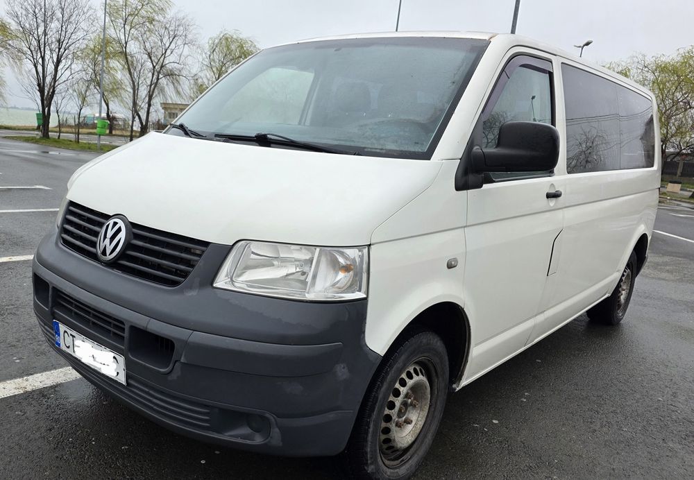 Vw transporter t5, 2008, 1.9tdi, 8+1 locuri