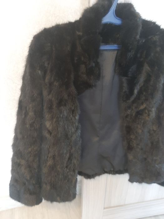 Шуба норковая бу