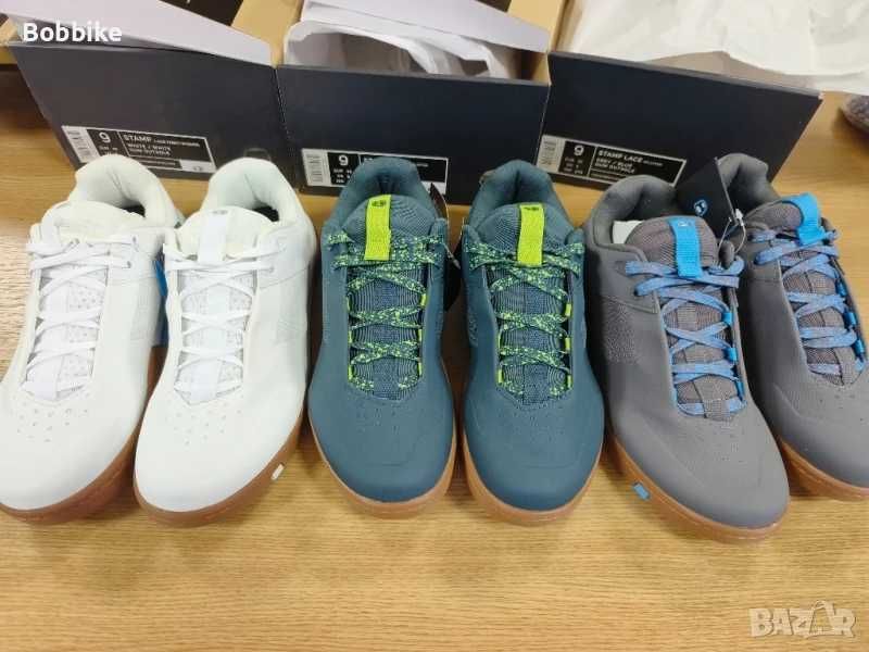 Вело Обувки Crankbrothers Stamp Lace White,Petrol/Lime,Grey/Blue 42,43