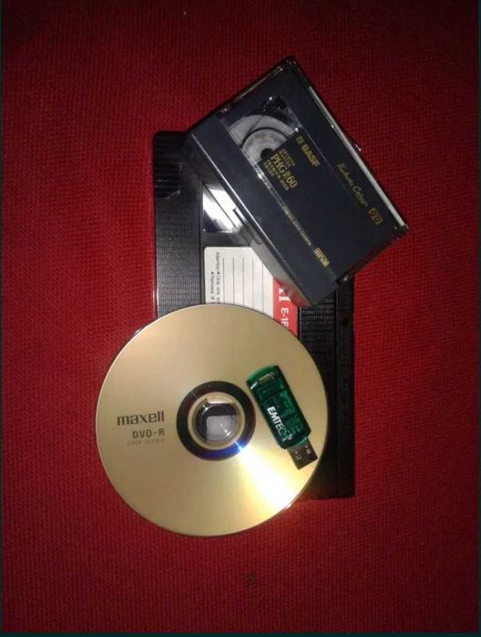 Дигитализация на видео и аудио касетки на диск или флаш памет