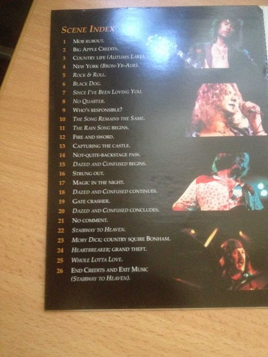 DVD диск Led-Zeppelin концерт