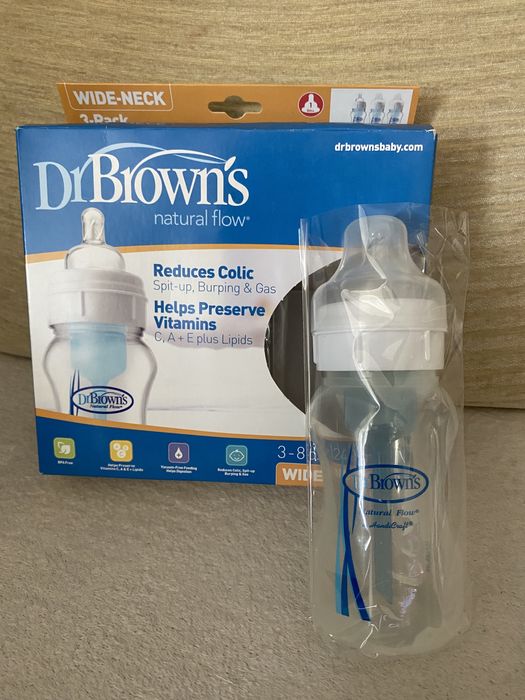Бебешки шишета и биберони Dr.Brown’s