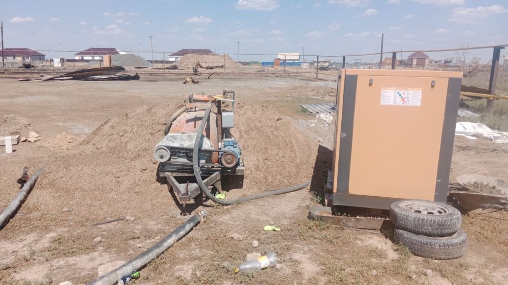 Полосухои насос срочно бу без шланго оборудовани новыи один обек робот