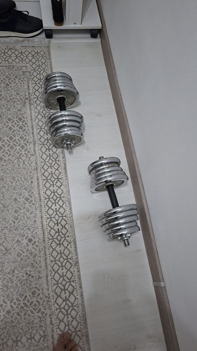 Гантели  разборные 25 кг каждая