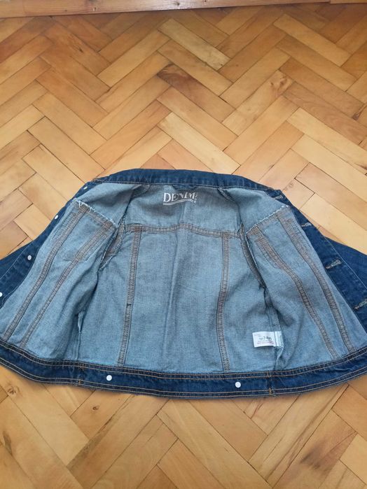 Детско дънково яке 7-8 г.(122-128 см.)