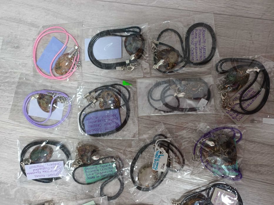 Оргонити, медальони ,гривни ,пирамиди