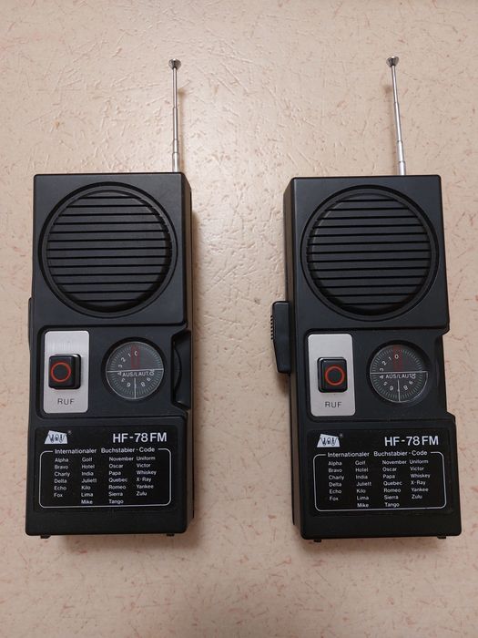 Стари немски Walkie Talkie