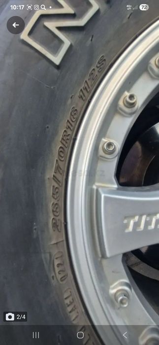 Продам комплект колес