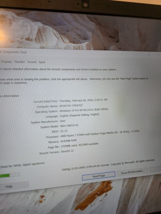 Vand Laptop Gaming Acer Nitro 5 AN515-43