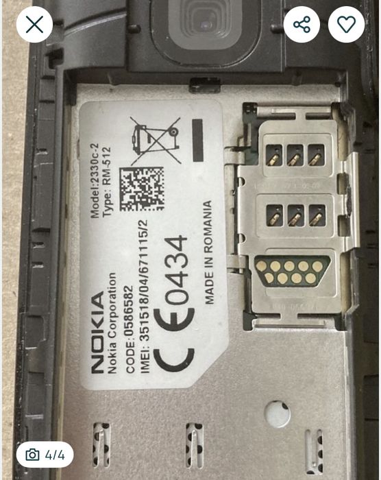 Telefon anokia 2330c-2. Nokia 2330
