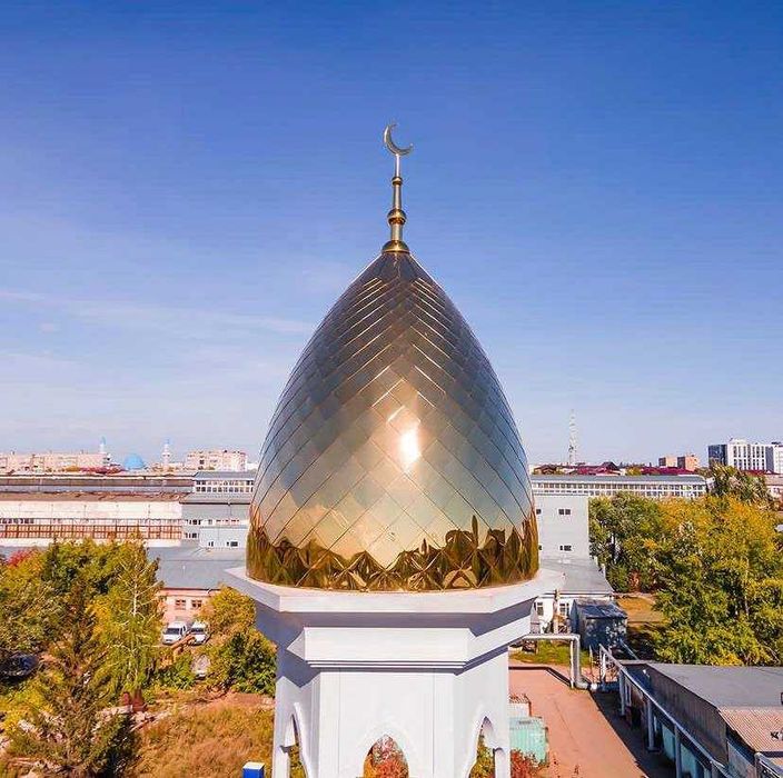 Купола, Полумесяцы, Навершия для Мечетей и Мазаров.