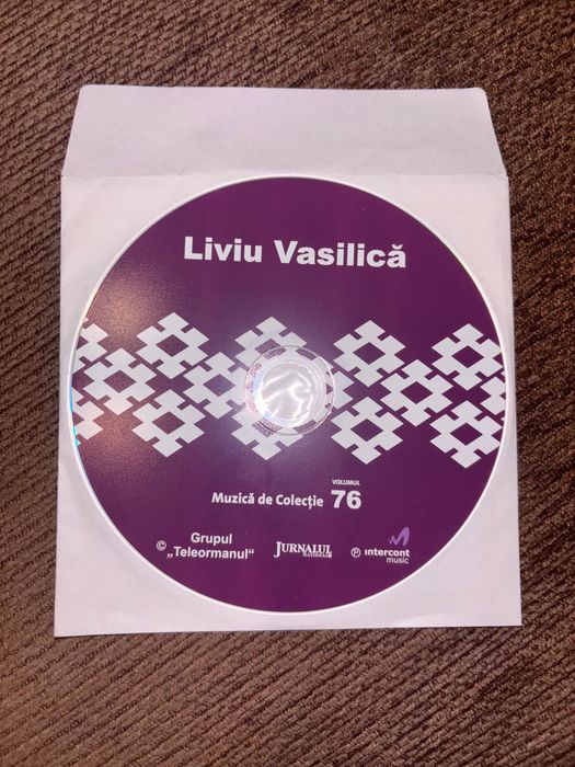 CD muzica Liviu Vasilica