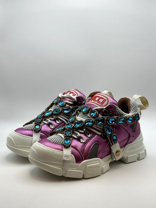 Gucci Flash Pink Sneakers