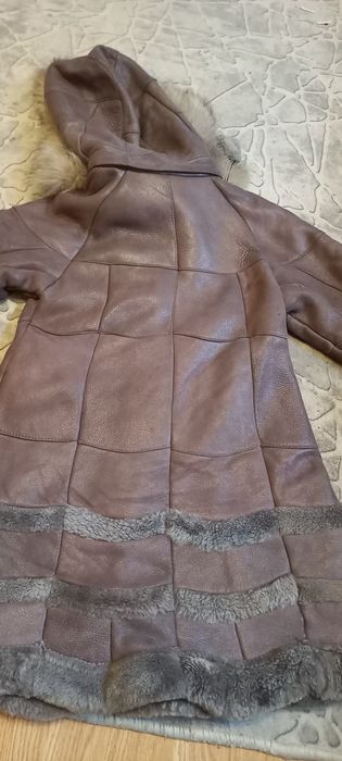 Страхотно кожено палто за малка дама