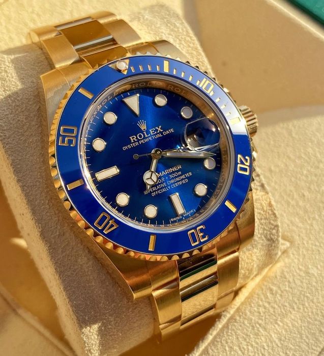 ceas rolex submariner blue dial