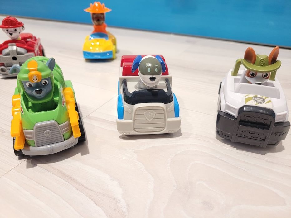 Set 6 mașini Paw Patrol