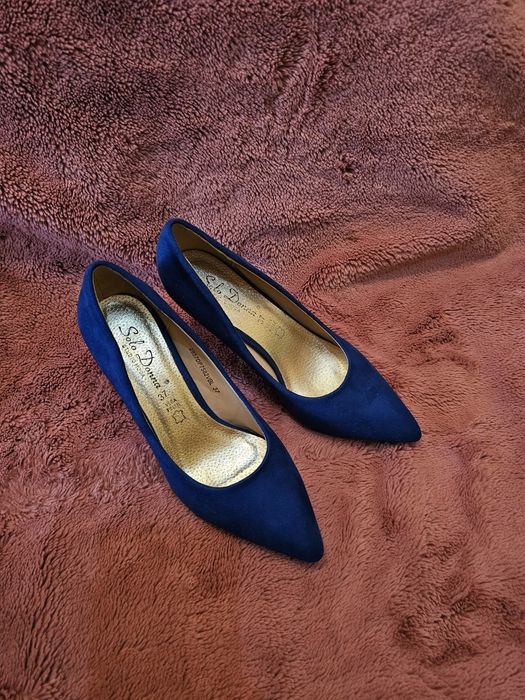 Pantofi dama catifea ca pielea intoarsa