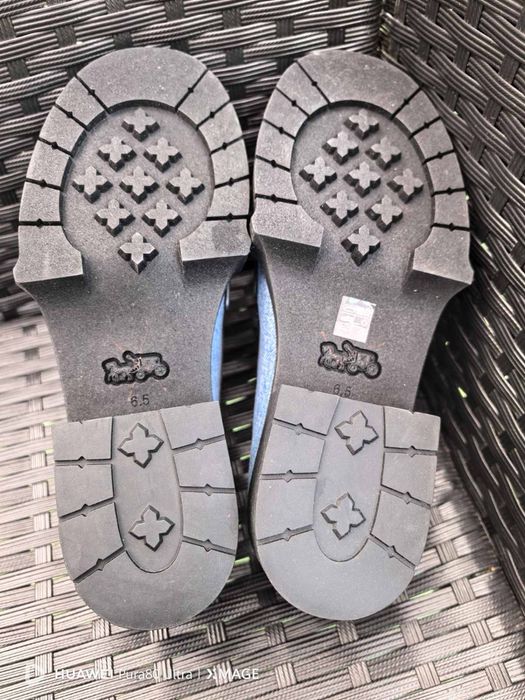 Coach Leah Indigo Denim дамски лоуфъри