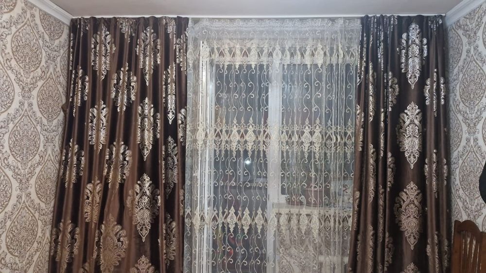 Продам шторы хорошым состояни