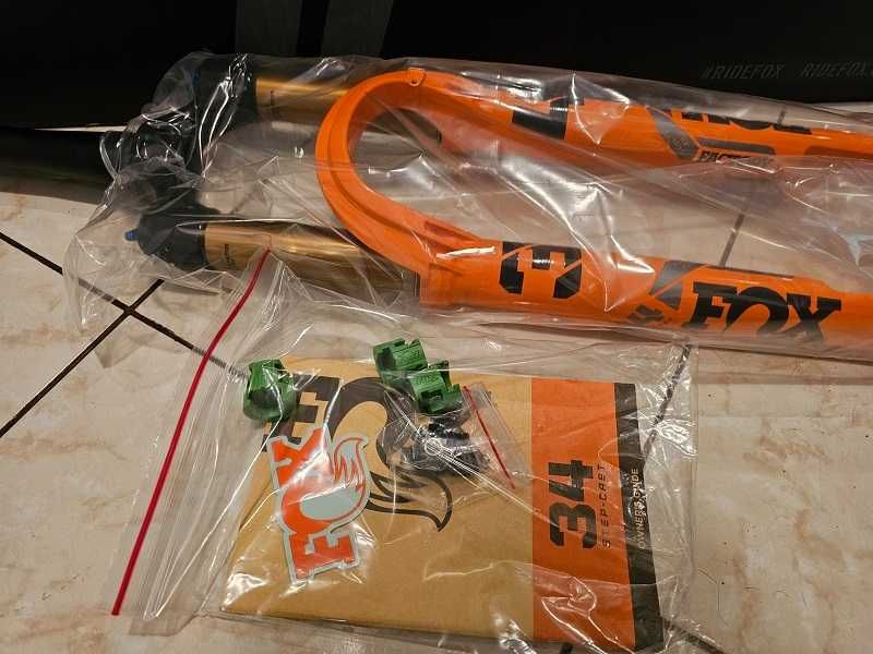 Furca Fox 34 120 Grip SL 2025 factory Kashima noua cutie