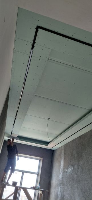 Гипсокартон монтаж, гипсокартонщик